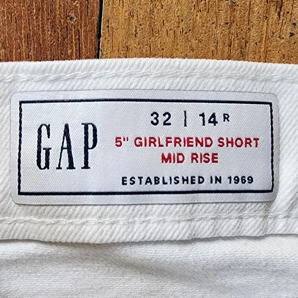 GAP white denim